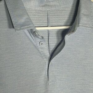 Lululemon Evolution Polo Short Sleeve Light Blue *probably Large